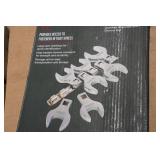 *2* Sunex 9720A 1/2" Drive 7 Piece SAE Jumbo Crowfoot Wrench Sets
