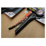 *2* Armor Tool 10" Long Reach C-Clamp Swivel Pad Locking Pliers