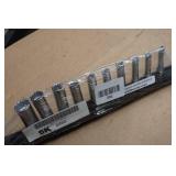 S-K 4950 10 Piece 1/4" Drive SAE Deep Socket Set
