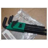S-K 19609 Metric Ball End Hex Key Set