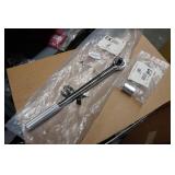 S-K 40170 1/2" Drive Long Ratchet - 15" Long with 20mm Socket