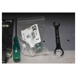Assorted S-K Tools - Wrench, Screwdrivers, Ratchet Rebuild Kit