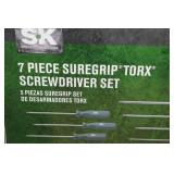 S-K 86323 7 Piece Suregrip Torx Screwdriver Set