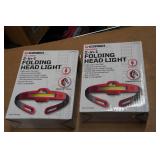 *2* EZ Red 2-in-1 Folding Head Lights