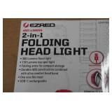 *2* EZ Red 2-in-1 Folding Head Lights