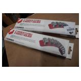 *2* EZ Red 3" Magnetic Flexible 8 Socket Holders