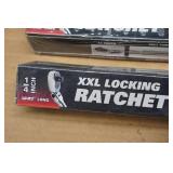 *2* EZ Red 1/4" Drive XXL Locking Flex Head Ratchets