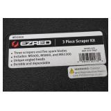 EZ Red 3 Piece Scraper Kit