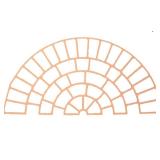 Bon Cobble Circle Paper Stencil - 5