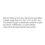 Hein-Werner HW93652 3-Ton Service Jack