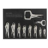 Irwin 1078TRAY 10 Piece Locking Pliers Tray Kit