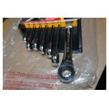 Titan 7-Piece SAE Ratcheting Combo Wrench Set