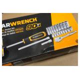 GearWrench 22-Piece 1/4" Drive Metric Socket Set - 90T