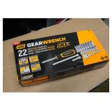 GearWrench 22-Piece 1/4" Drive Metric Socket Set - 90T