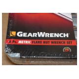 GearWrench 6-Piece Metric Flare Nut Wrench Set