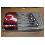 GearWrench 6-Piece Metric Flare Nut Wrench Set