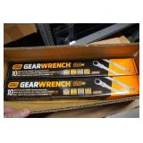 *2* GearWrench 10-Piece SAE XL Flex Gear Box Ratcheting Wrench Set