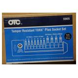 OTC Tamper Resistant Torx Plus Socket Set