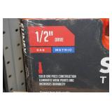 Sunex 2637 1/2" Drive 20 Piece Impact Hex Driver Master Set - SAE/Metric