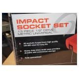 Sunex 2665 1/2" Drive 13 Piece Metric Universal Impact Socket Set