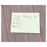 1988 Topps Baseball Card Set - Noted Missing 2 Cards