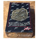 1991 Leaf Baseaball Factory Sealed 36 Pack Card Box