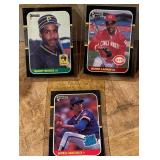 1987 Donruss Baseball Complete Card Set - Bonds, Maddux, Larkin Rookie Cards