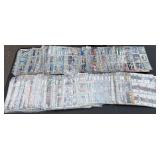 Huge Lot of Baseball Cards Including ~275+ Binder Sheets / ~2,400+ Cards from 1980