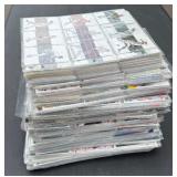 Huge Lot of Baseball Cards Including ~275+ Binder Sheets / ~2,400+ Cards from 1980