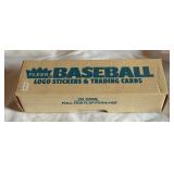 1987 Fleer Baseball Complete Factory Set - Barry Bonds RC, Bo Jackson RC, Barry Larkin RC