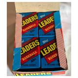 1987 Topps Major League Leaders Baseball 36 Pack Card Box