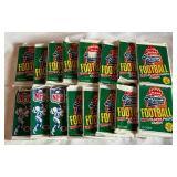 16 Packs 1990 Fleer and Pro Set Football Cards