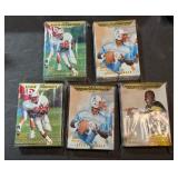 HUGE Lot of 1995 Action Packed RCs, 4 Boxes - Curtis Martin, Kordell Stewart, Steve McNair