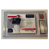 Barry Bonds Event-Used Base and Plate 2002 Big League Challenge Materials #46 Untouched Baseball Card