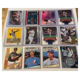 (12) Randy Johnson RC and Insert Baseball Card Lot