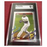 2021 Topps Chrome KeBryan Hayes Rookie - SGC 9