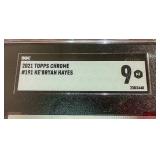 2021 Topps Chrome KeBryan Hayes Rookie - SGC 9