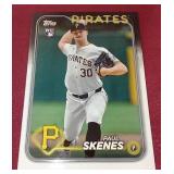 2024 Topps Paul Skenes Flagship Rookie Card