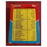 (2) Small 1980s Baseball Card Sets