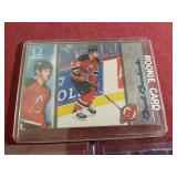 (3) UND Alum Hockey Cards - #d Mike Commodore /100