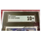 2024 Bowman Junior Caminero Rookie Card - SGC 10!