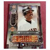 1997 Fleer Metal Universe Barry Bonds Card