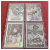 (4) Refractor Inserts of HOF Legends