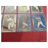 (15) Bowman Baseball Prospect Cards - Refractors, Sapphire, Etc