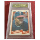 1990 Fleer Update Frank Thomas Rookie Card - USA 8.5