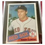 1985 Topps Roger Clemens Rookie - SGC 8