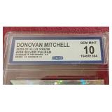 2020-21 Flux Prizm Silver Pulsar Donovan Mitchell - CCG 10