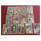 (13) 2012 Topps Archives 1968 Topps 3-D Cards - Ruth, Mays, Mantle, Etc