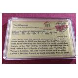 Torii Hunter Cedar Valley Exteriors 2002 Gold Glove Promo