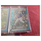 (3) Numbered Baseball Rookie Cards